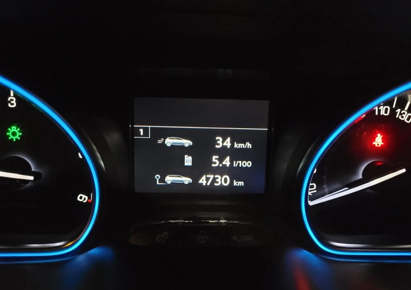 Peugeot 2008 cena 49500 przebieg: 236000, rok produkcji 2016 z Poznań małe 277